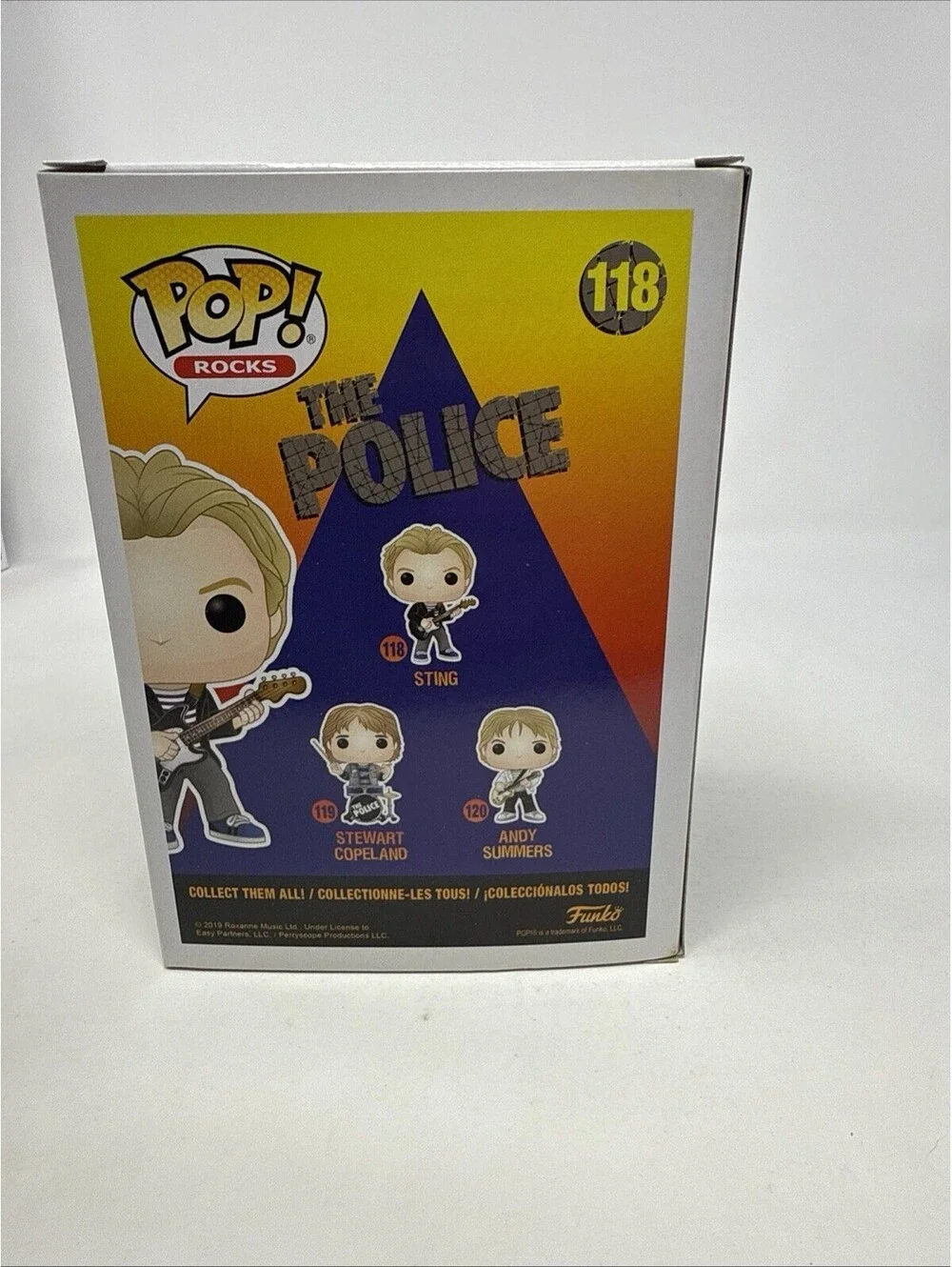 Funko POP! The Police | #118 STING w/Bass Guitar